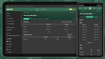 Bet365 NFL betting i Phone i Pad