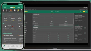 Bet365 NHL mobile desktop