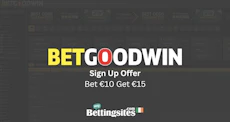 Bet Goodwin sign up offer in ireland