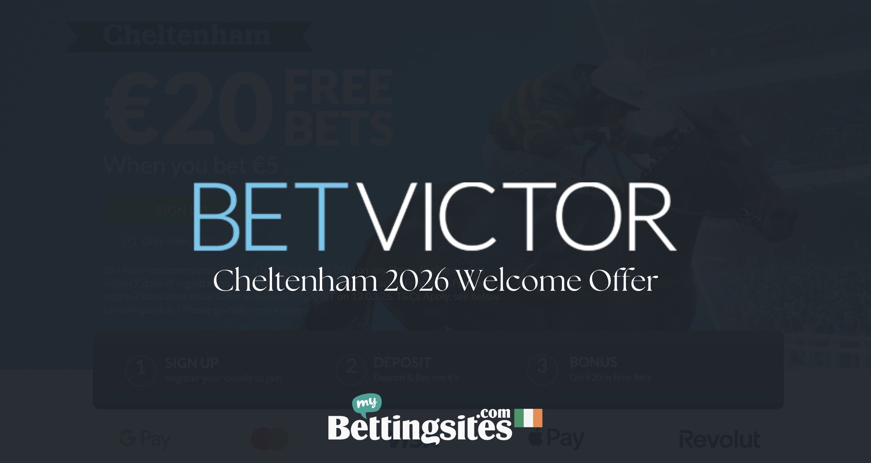 Bet Victor Cheltenham sign up offer ireland