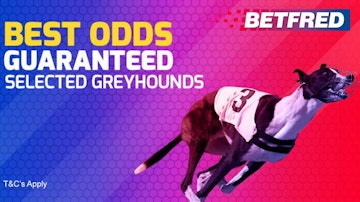 Betfred greyhounds best odds guaranteed promo image