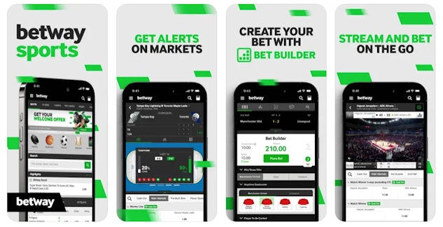 Betway App Store Screenshot