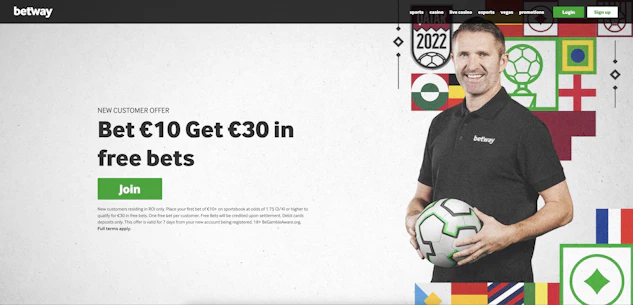 Betway New Customer Offer