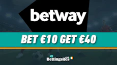 Betway Sign Up Offer Ireland Bet 10 Get 40