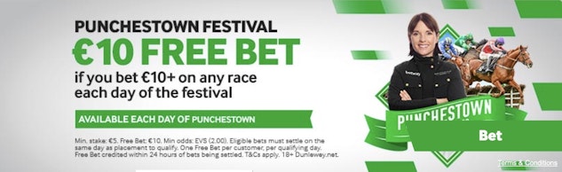 Betway free bet offer for the Punchestown festival