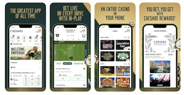 Caesars sportsbook app screenshot app store