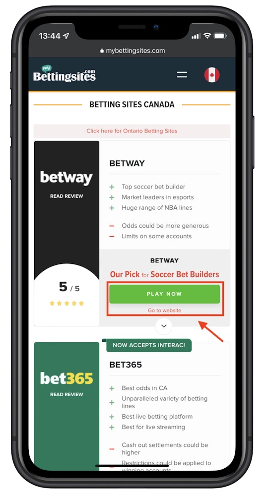 Choose a bookie for the World Cup