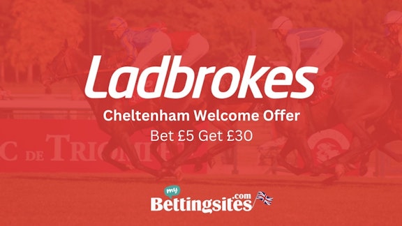 Claim ladbrokes New welcome offer for cheltenham bet 5 get 30