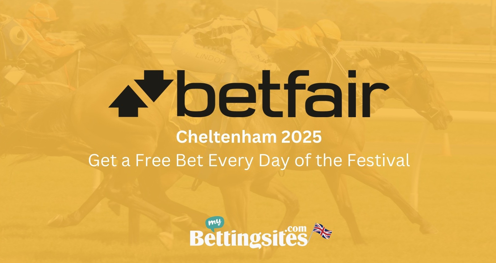 Collect a free bet every day of the Cheltenham festival with Betfair