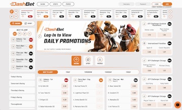 Dash Bet Australia Homepage