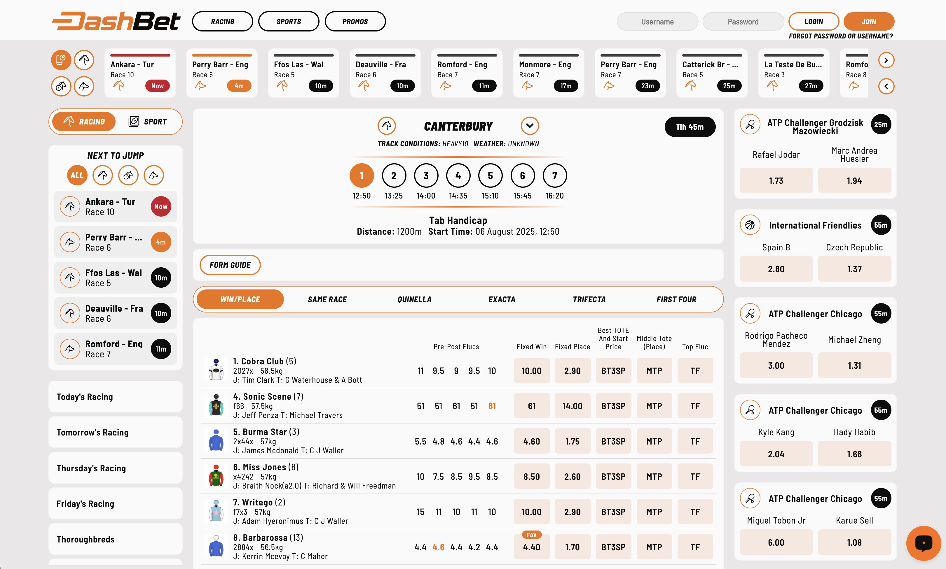 Dash Bet Australia Racing