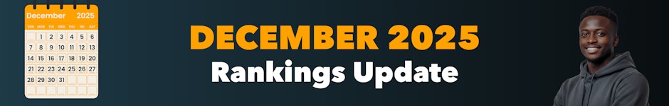 December 2025 Rankings Update