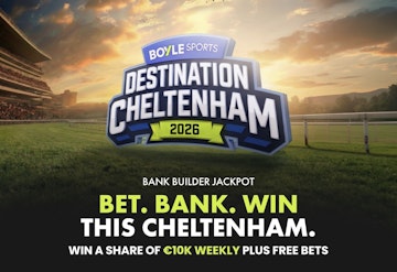 Destination Cheltenham promotion on Boylesports