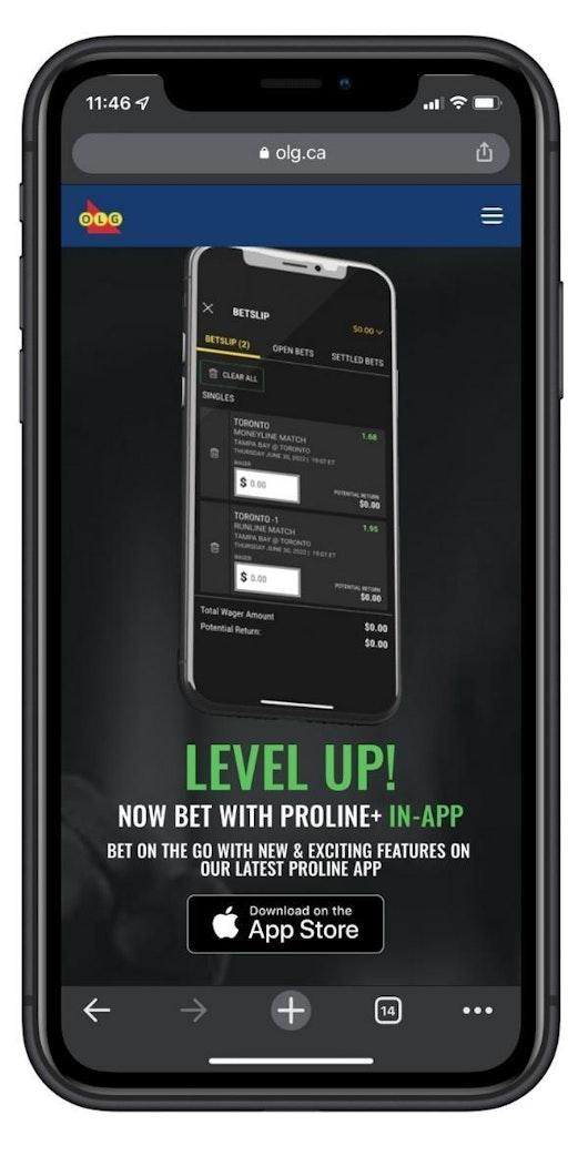 Download the Proline App Step 1