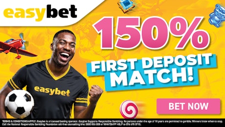 Easybet Welcome Bonus ZA