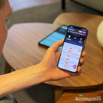 Expert reviewer showing range of betting markets on Tony Bet