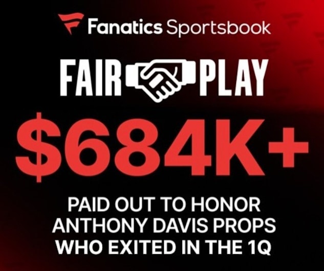 Fanatics Fair Play payout