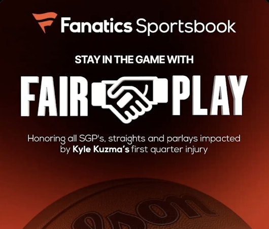 Fanatics Fair Play voided wager