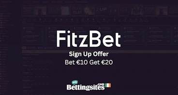 Fitzbet Sign Up Offer bet 10 get 20