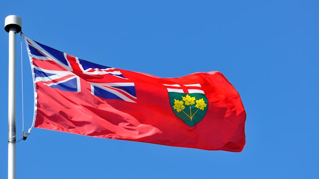 Flag of Ontario