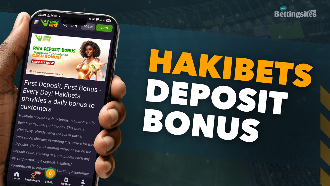 Hakibets Daily Deposit Bonus
