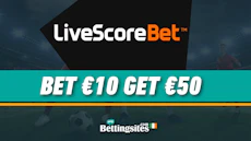 Live Score Bet Sign Up Offer Ireland