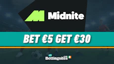 Midnite sign up offer ireland
