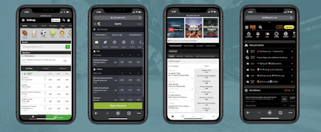 Mockups of the best free bet sites in Canada
