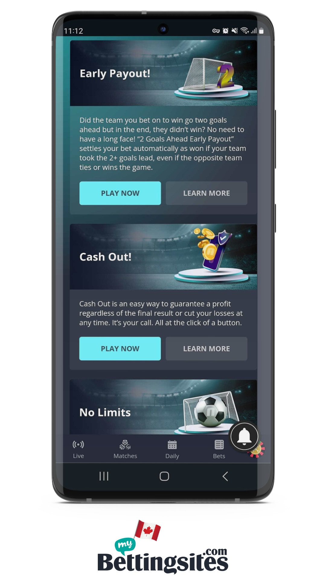 Novibet CA Mobile Promotions