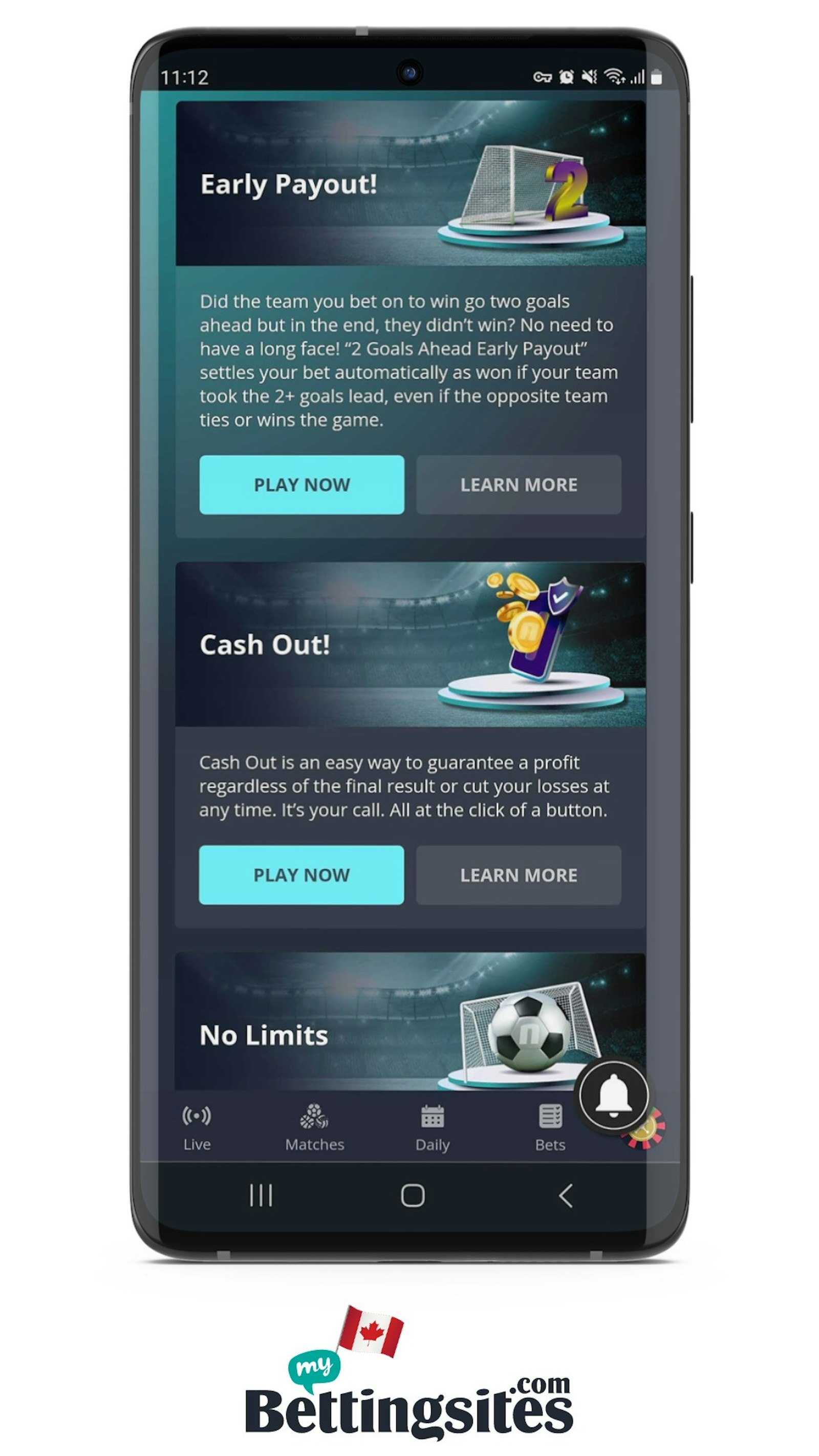 Novibet CA Mobile Promotions