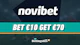 Novibet Sign Up Offer Ireland