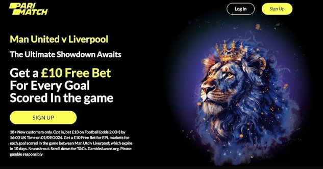 Parimatch enhanced odds offer Man United v Liverpool