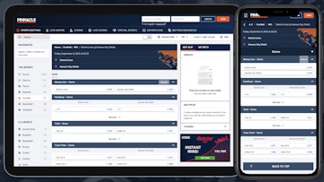 Pinnacle NFL betting i Phone i Pad