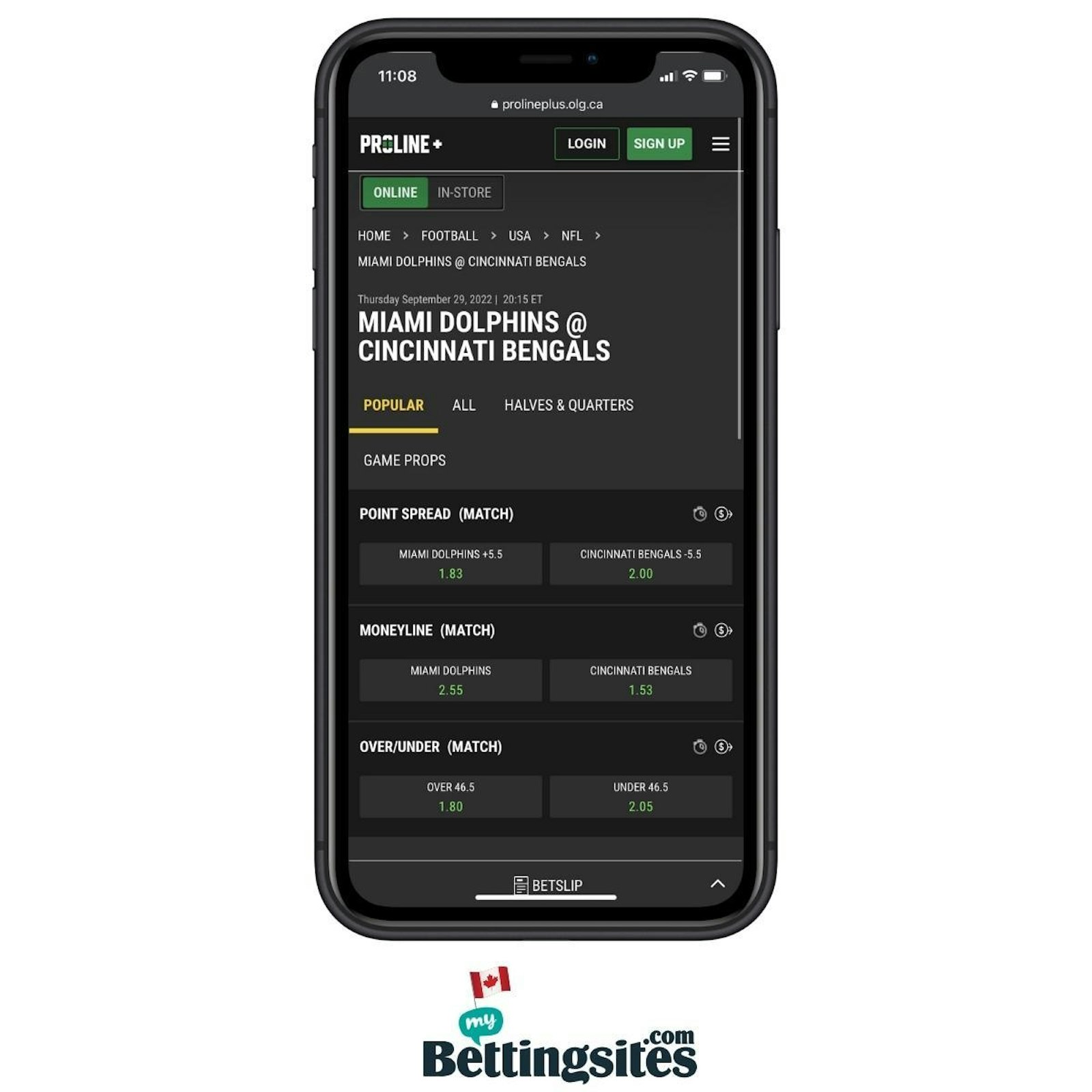 Proline Mobile NFL