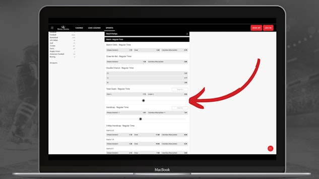Royal Panda Points spread feature on laptop