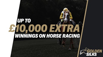Screenshot of Bet MGM Horse racing boost profit promo banner