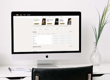 Screenshot of Bet MGM sportsbook homepage on i Mac