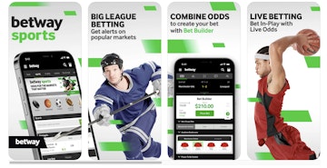 Screenshot of Betway App on the i Os App Store