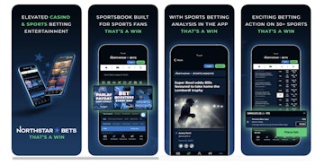 Screenshot of Northstar bets on the app i OS app store
