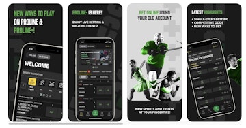 Screenshot of Proline app from the app store