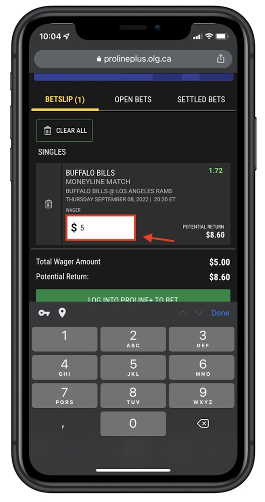 Set your Proline Stake