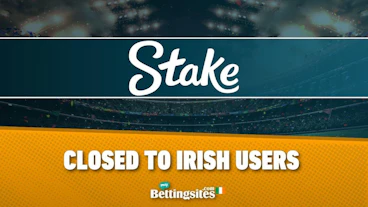 Stake closed to users in ireland