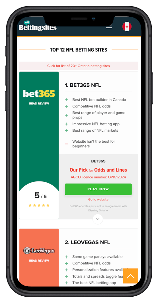 Step 1 Choose NFL Sportsbook