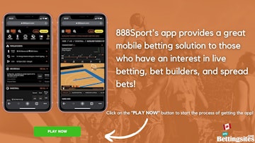 Text explaining why 888sport app is worthwhile to users