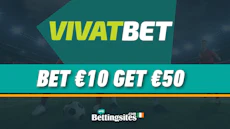 Vivat Bet Sign Up Offer Ireland
