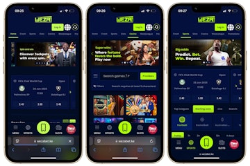Wezabet App on i Phone