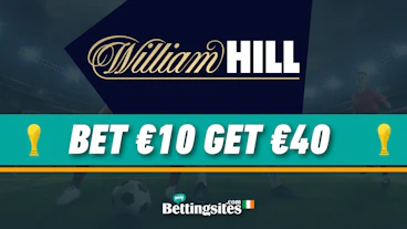 William Hill Sign Up Offer Ireland for FIFA World Cup