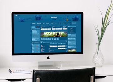 Yetibet sportsbook on an imac