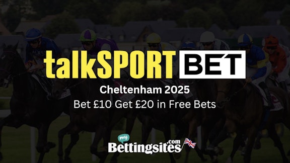 Bet 10 get 20 free bet offer for Cheltenham on talksport bet
