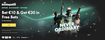 Bet365 ireland bet 10 get 30 welcome offer